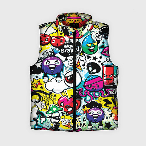 Женский жилет Bombing / 3D-Красный – фото 1