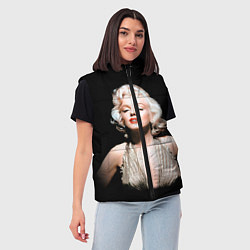 Женский жилет Мерлин Монро 2, цвет: 3D-черный — фото 2