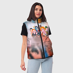 Женский жилет Король и Шут, цвет: 3D-светло-серый — фото 2