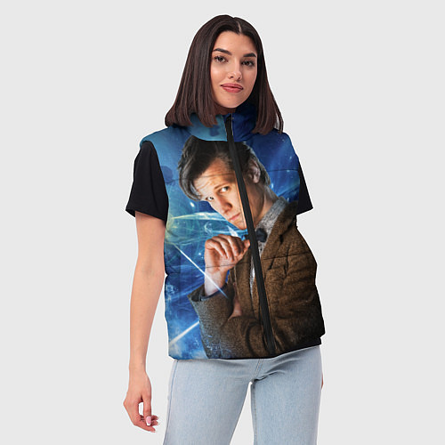 Женский жилет 11th Doctor Who / 3D-Красный – фото 3