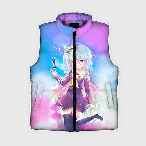 Женский жилет No Game No Life / 3D-Красный – фото 1