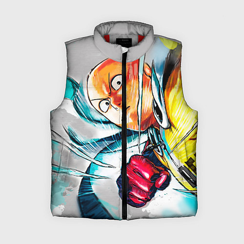 Женский жилет One Punch Man Rage / 3D-Красный – фото 1