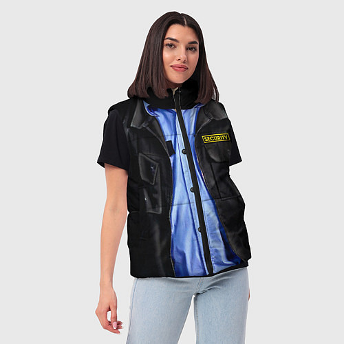 Женский жилет Форма SECURITY / 3D-Красный – фото 3