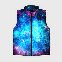 Женский жилет Голубая вселенная