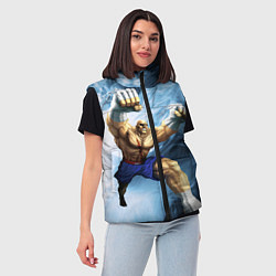 Женский жилет Muay Thai Rage, цвет: 3D-светло-серый — фото 2