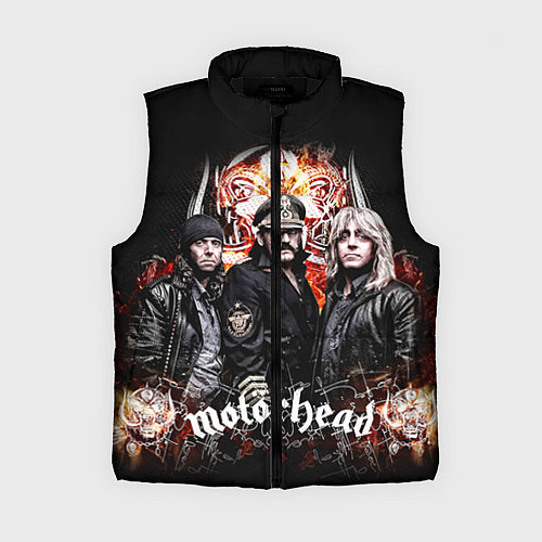 Женский жилет Motorhead Band / 3D-Черный – фото 1