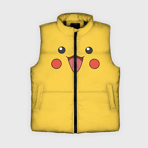 Женский жилет Пикачу / 3D-Черный – фото 1