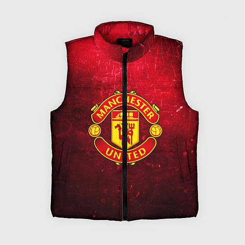 Женский жилет Манчестер Юнайтед / 3D-Красный – фото 1