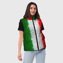 Женский жилет Italian, цвет: 3D-черный — фото 2