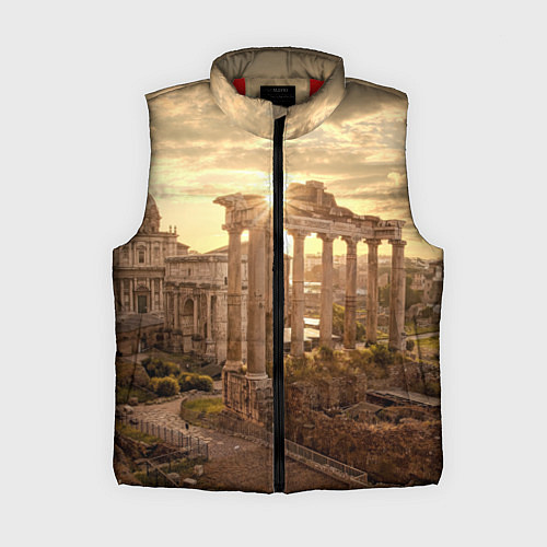 Женский жилет Римское солнце / 3D-Красный – фото 1