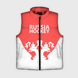 Женский жилет Russia Hockey, цвет: 3D-красный