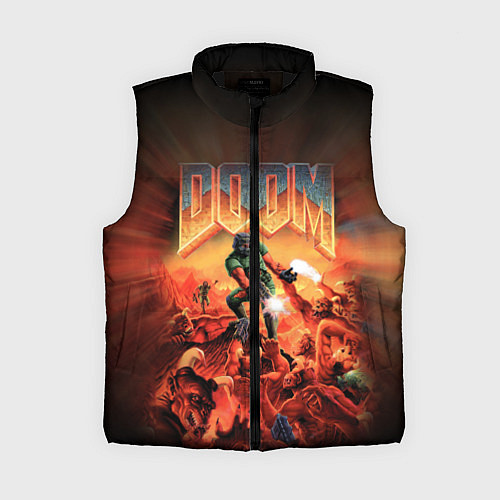 Женский жилет DOOM: 1993 / 3D-Черный – фото 1