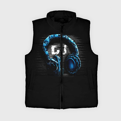 Женский жилет DJ / 3D-Черный – фото 1