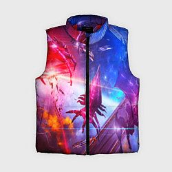 Женский жилет Mass effect, цвет: 3D-красный