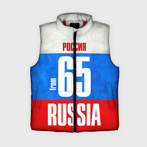 Женский жилет Russia: from 65 / 3D-Красный – фото 1