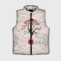 Женский жилет RHCP: Red Tree, цвет: 3D-светло-серый