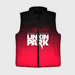 Женский жилет Linkin Park: Minutes to midnight, цвет: 3D-черный