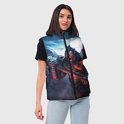 Женский жилет Axe, цвет: 3D-красный — фото 2