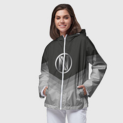Ветровка с капюшоном женская EnVyUs Uniform, цвет: 3D-белый — фото 2