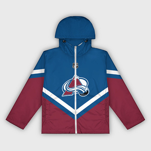 Женская ветровка NHL: Colorado Avalanche / 3D-Белый – фото 1