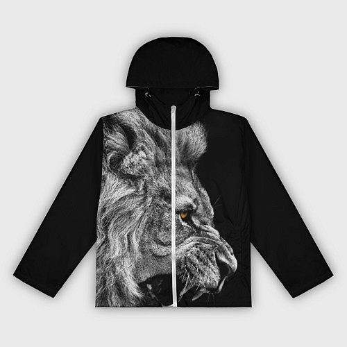 Женская ветровка Оскал льва / 3D-Белый – фото 1