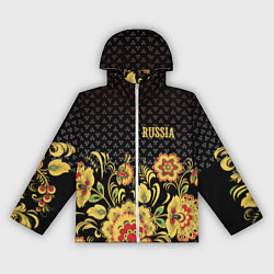 Женская ветровка Russia: black edition