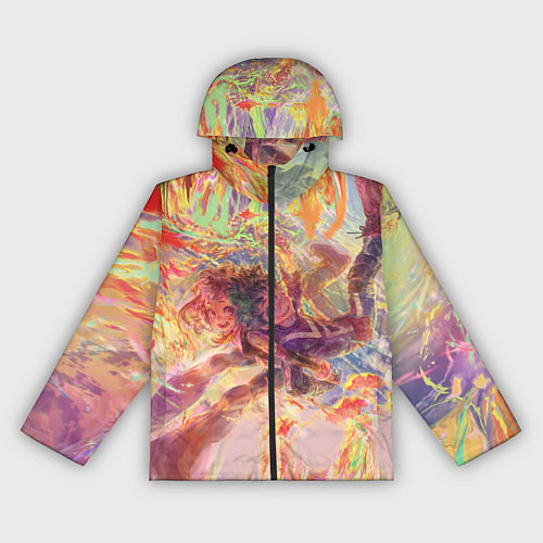 Женская ветровка Моя геройская академия / 3D-Черный – фото 1