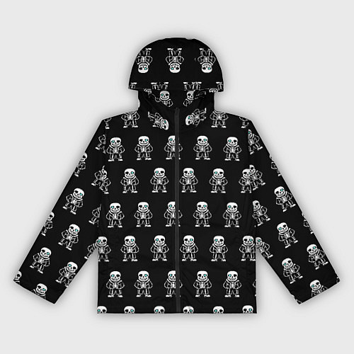 Женская ветровка Undertale / 3D-Черный – фото 1