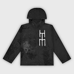 Ветровка с капюшоном женская HIM, цвет: 3D-черный