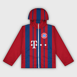 Ветровка с капюшоном женская Bayern FC: Original 2018, цвет: 3D-белый