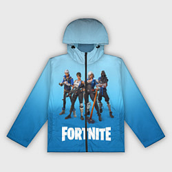 Ветровка с капюшоном женская Fortnite Stories, цвет: 3D-черный