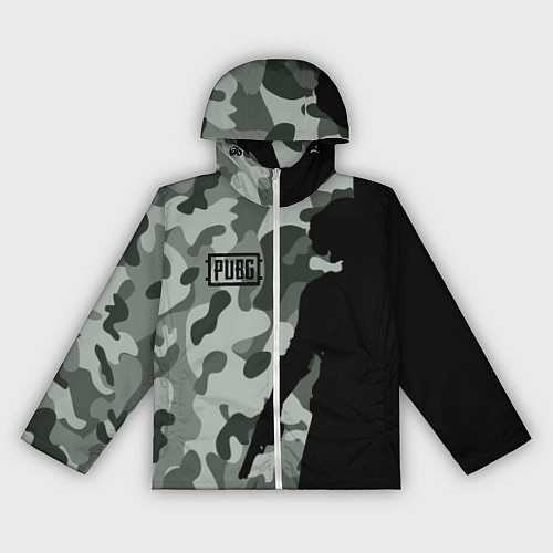 Женская ветровка PUBG: Camo Shadow / 3D-Белый – фото 1