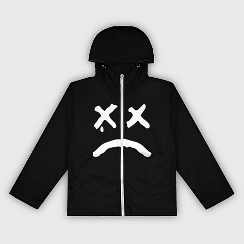 Женская ветровка Lil Peep: RIP Smile / 3D-Белый – фото 1