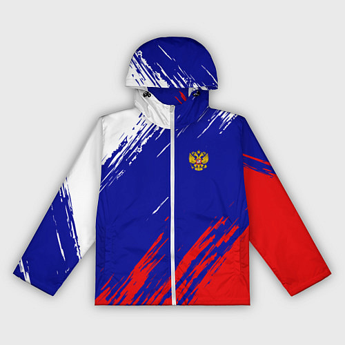 Женская ветровка RUSSIA SPORT / 3D-Белый – фото 1