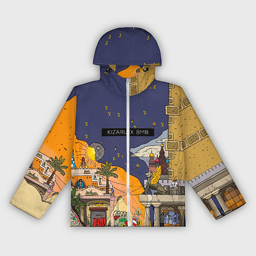 Женская ветровка Lost Tapes / 3D-Белый – фото 1