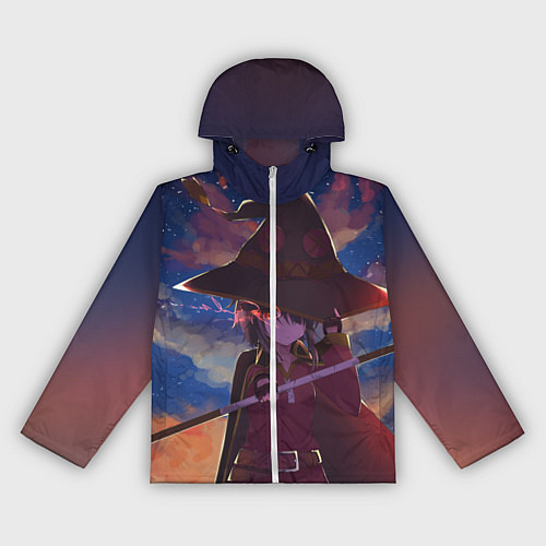 Женская ветровка KonoSuba / 3D-Белый – фото 1