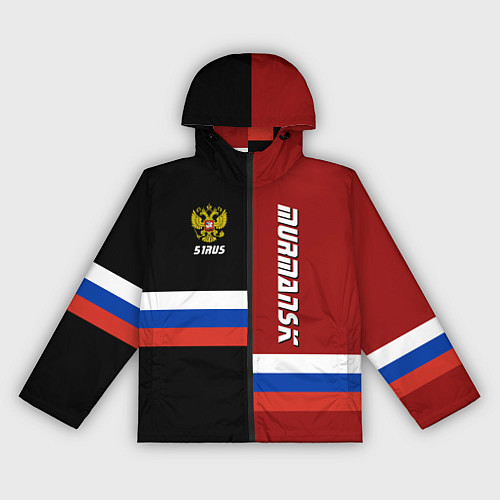 Женская ветровка Murmansk, Russia / 3D-Черный – фото 1