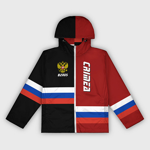 Женская ветровка Crimea, Russia / 3D-Белый – фото 1