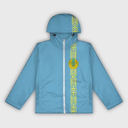 Женская ветровка I Love Kazakhstan / 3D-Белый – фото 1