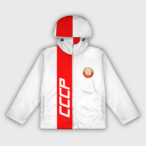 Женская ветровка СССР: White Collection / 3D-Белый – фото 1