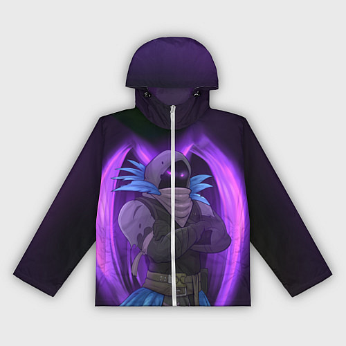 Женская ветровка Violet Raven / 3D-Белый – фото 1