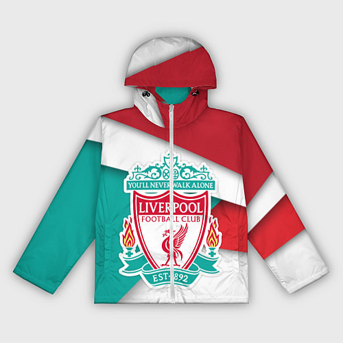 Женская ветровка FC Liverpool / 3D-Белый – фото 1