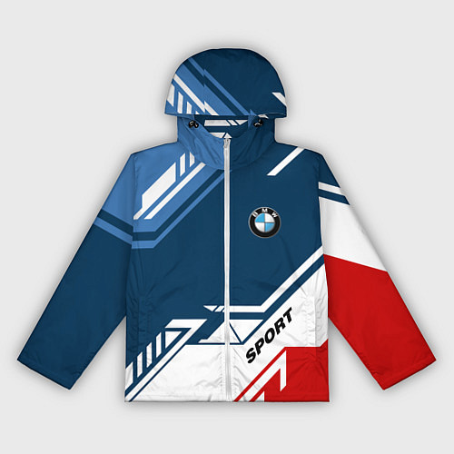 Женская ветровка BMW SPORT / 3D-Белый – фото 1