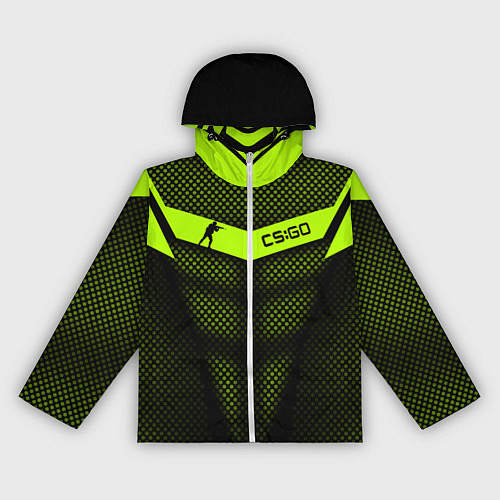Женская ветровка CS:GO Carbon Form / 3D-Белый – фото 1
