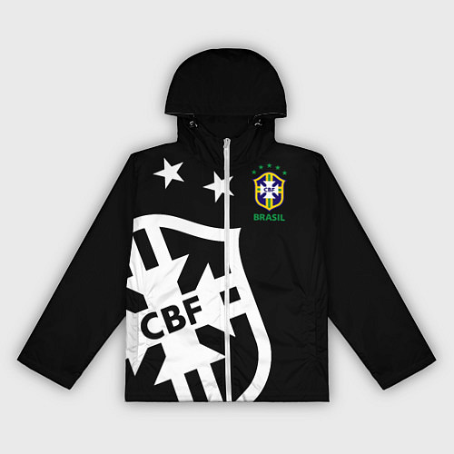 Женская ветровка Brazil Team: Exclusive / 3D-Белый – фото 1