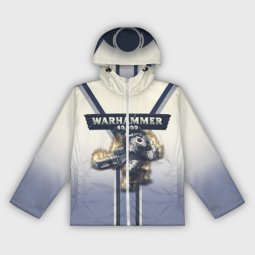 Женская ветровка Warhammer 40000: Tau Empire / 3D-Белый – фото 1