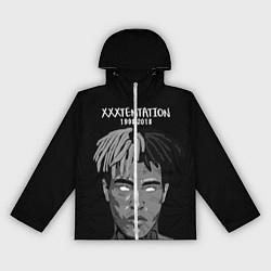 Ветровка с капюшоном женская XXXTentacion: 1998-2018, цвет: 3D-белый