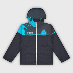 Ветровка с капюшоном женская Detroit: RK800, цвет: 3D-белый