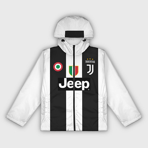 Женская ветровка FC Juventus 18-19 / 3D-Черный – фото 1