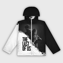 Ветровка с капюшоном женская The Last of Us: White & Black, цвет: 3D-белый